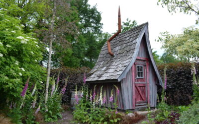 Der Magische Garten Mit Dem Kleinen Hexenhaus